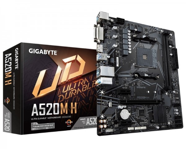 GIGABYTE A520M H rev. 1.0