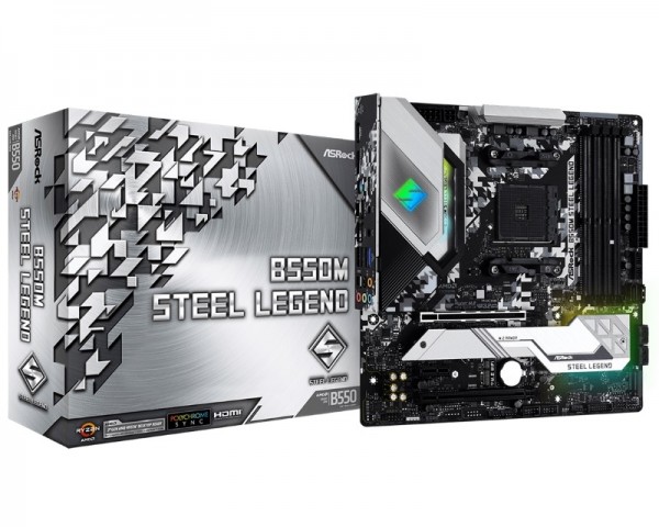 ASROCK B550M STEEL LEGEND