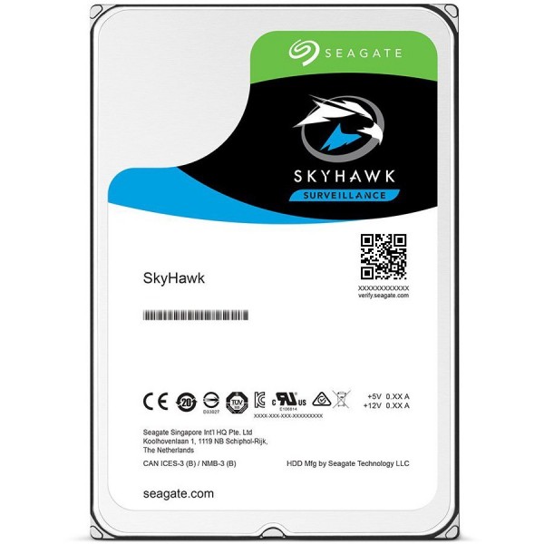 SEAGATE HDD Desktop SkyHawk Guardian Surveillance (3.5''2TBSATA 6Gbsrpm 5900) ( ST2000VX008 ) 