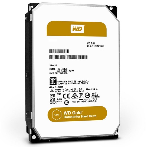 HDD Server WD Gold (3.5, 1TB, 128MB, 7200 RPM, SATA 6 Gbs) ( WD1005FBYZ ) 
