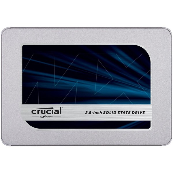 CRUCIAL MX500 2TB SSD, 2.5 7mm, SATA 6 Gbs, ReadWrite: 560510 MBs, Random ReadWrite IOPS 95k90k, with 9.5mm adapter ( CT2000MX500SSD1 ) 