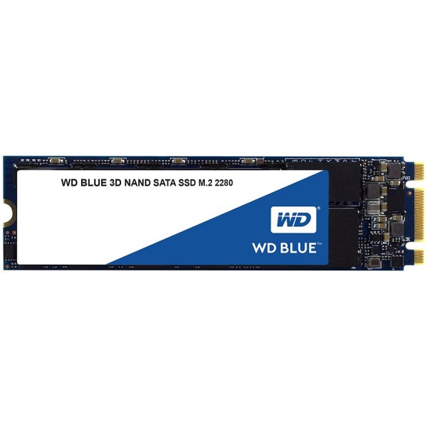 SSD WD Blue (M.2, 250GB, SATA III 6 Gbs, 3D NAND ReadWrite: 550  525 MBsec, Random ReadWrite IOPS 95K81K) ( WDS250G2B0B ) 