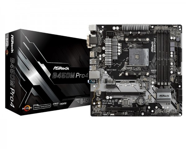 ASROCK B450M PRO4