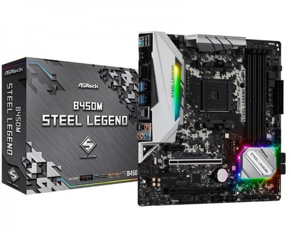 ASROCK B450M STEEL LEGEND