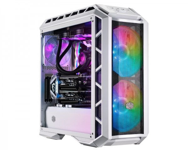 COOLER MASTER MasterCase H500P Mesh ARGB modularno kućište sa providnom stranicom (MCM-H500P-WGNN-S01)