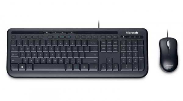 Microsoft mis+tastatura Wired Desktop Set 600, bezicna, crna' ( '3J2-00003' ) 