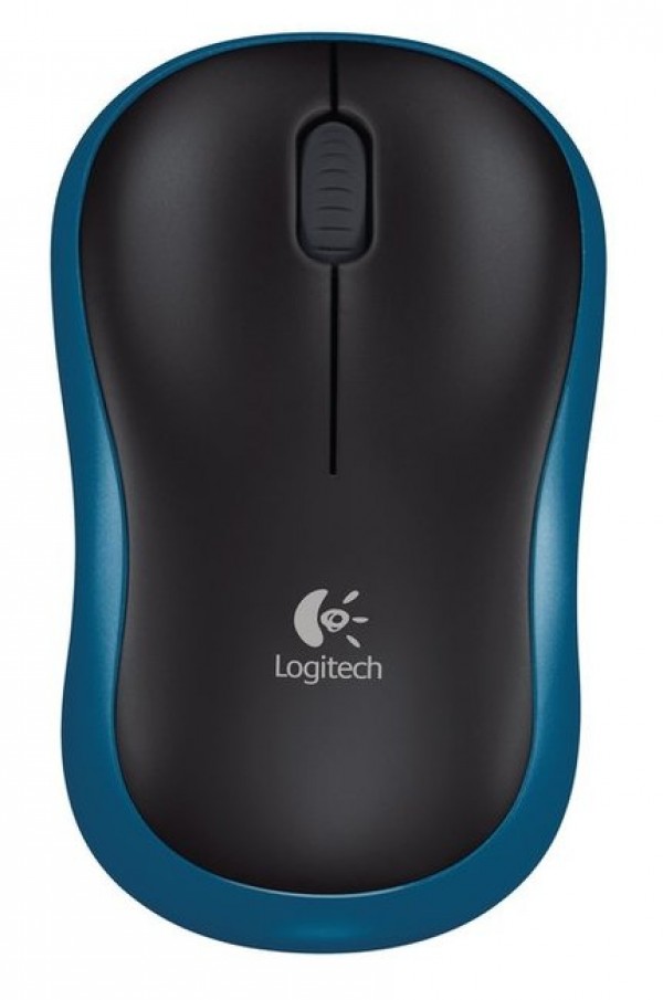 LOGITECH Wireless Mouse M185 - EER2 - BLUE ( 910-002239 ) 