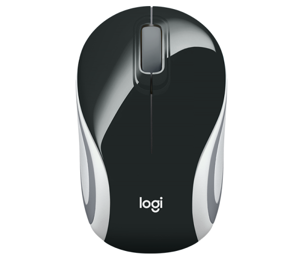 LOGITECH Wireless Mini Mouse M187 - EMEA - BLACK ( 910-002731 ) 