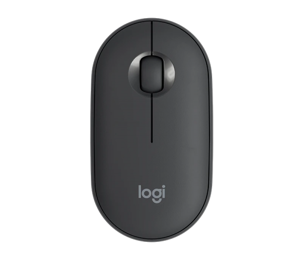 LOGITECH Pebble M350 Wireless and Bluetooth Mouse - GRAPHITE ( 910-005718 ) 