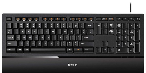 LOGITECH Illuminated Keyboard K740-US INTL-USB-INTNL ( 920-005696 ) 