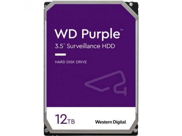 HDD AV WD Purple (3.5, 12TB, 256MB, 7200 RPM, SATA 6 Gbs) ( WD121PURZ ) 