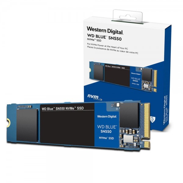 SSD WD Blue SN550 250GB, M.2, PCIe NVMe ReadWrite: 2400  950 MBs, 170k135k IOPS, TBW 150TB ( WDS250G2B0C ) 