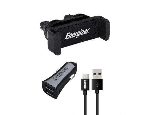 Energizer Max Universal Car Kit USB-C Cable Black 3,4A' ( 'CKITB2CC23' ) 