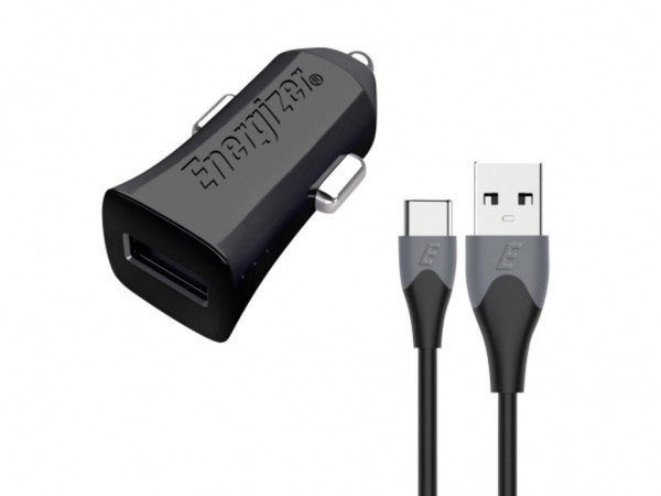 Energizer Ultimate Car Charger Quick 1USB+Cable USB-C Black 18W' ( 'DC1Q3UC23' ) 