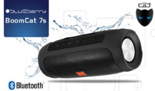 Portable Bluetooth Speaker BoomCat 7s, 10W, MP3, BlueLink+, FM radio, MicroSD, Splashproof, USB, Li-ion battery, power bank ( BOOMCAT7S ) 