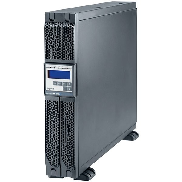 UPS Legrand DAKER DK + TowerRack, 1000VA900W, On Line Double Conversion, Sinusoidal, PFC, USB & RS232 port, 6 x IEC C13, batteries 3x 12V, 