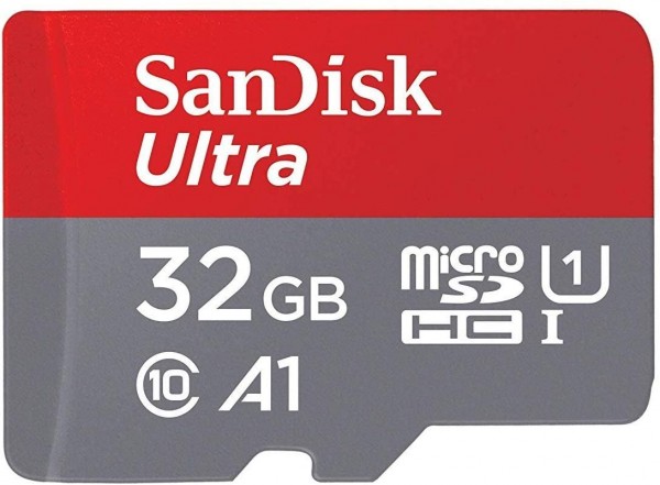 MICRO SD 32GB SanDisk Ultra + adapter SDSQUA4-032G-GN6MA