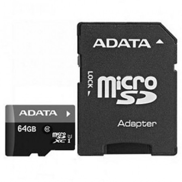 MEM SD MICRO 64GB HC Class 10 UHS + 1 ad AD