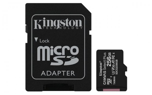 Memorijska kartica  Kingston SD MICRO 256GB Class 10 UHS-I + ad