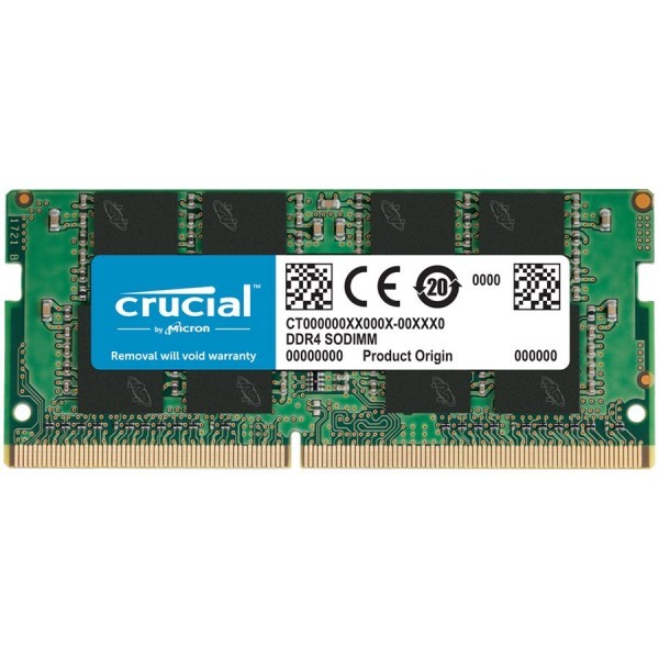 Crucial DRAM 16GB DDR4-2666 SODIMM, EAN: 649528903563 ( CT16G4SFRA266 ) 