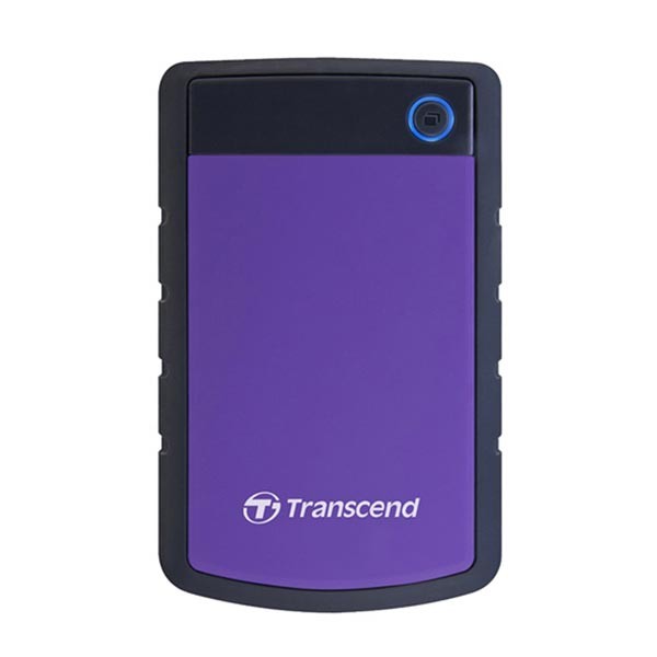 External HDD 1 TB, H3P , USB3.0, 2.5'', Anti-shock system, Backup software, 216 gr, Black/Purple ( TS1TSJ25H3P ) 