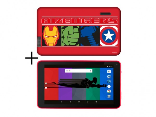 Tablet ESTAR Themed Avengers 7399 HD 7''QC 1.3GHz2GB16GBWiFi0.3MPAndroid 9crvena' ( 'ES-TH3-AVENGERS-7399' ) 