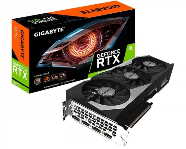 GIGABYTE nVidia GeForce RTX 3070 GAMING 8GB 256bit GV-N3070GAMING OC-8GD rev 2.0