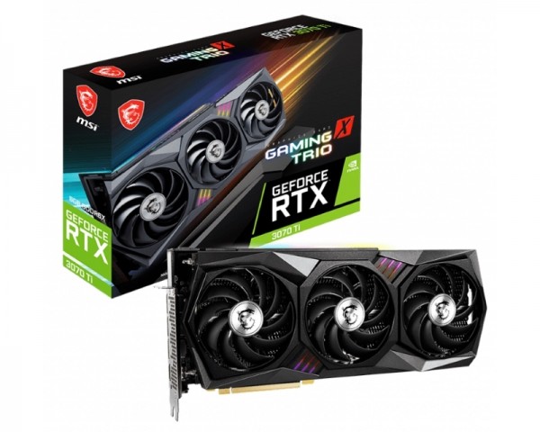 MSI nVidia GeForce RTX 3070 Ti 8GB 256bit RTX 3070 Ti GAMING X TRIO 8G