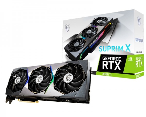 MSI nVidia GeForce RTX 3080 Ti 12GB RTX 3080 Ti SUPRIM X 12G