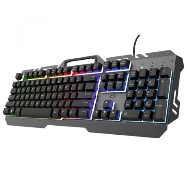 Trust tastatura GXT853 ESCA Metal, gaming, crna' ( '23796' )