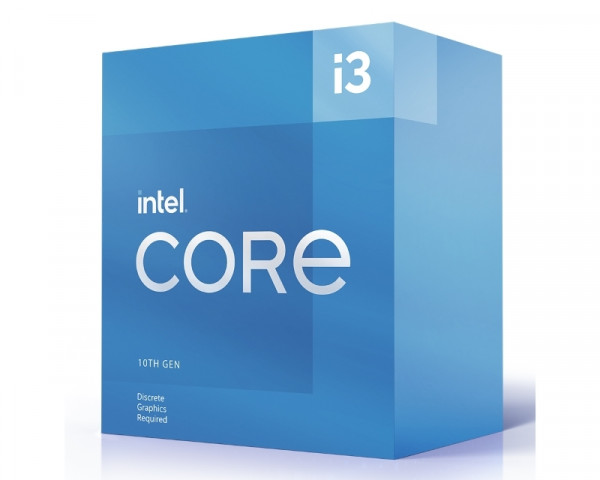 INTEL Core i3-10105F 4 cores 3.7GHz (4.4GHz) Box