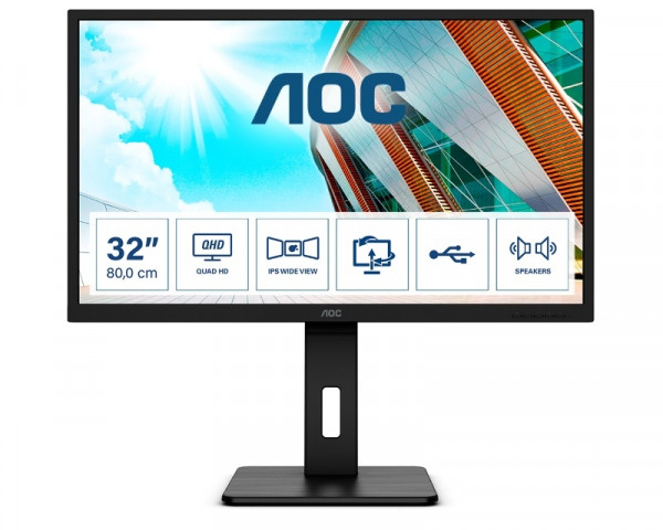 AOC 31.5'' Q32P2 IPS LED monitor
