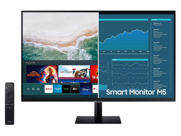 Monitor SAMSUNG LS27AM500NRXEN 27''VA1920x108060Hz8ms GtGHDMIx2, USBVESAsmartzvučnici' ( 'LS27AM500NRXEN' ) 