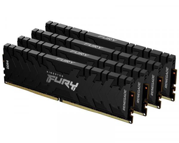 KINGSTON DIMM DDR4 128GB (4x32GB kit) 3200MHz KF432C16RBK4128 Fury Renegade Black