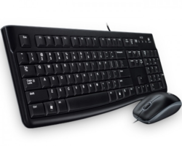 LOGITECH MK120 Desktop USB US tastatura + USB miš Retail