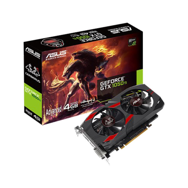 SVGA PCIE ASUS CERBERUS-GTX1050TI-A4G 4GB 128bit