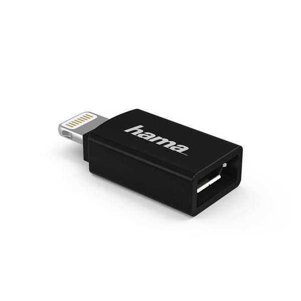 Adapter HAMA Micro USB(F) na IPhone MFI(M)