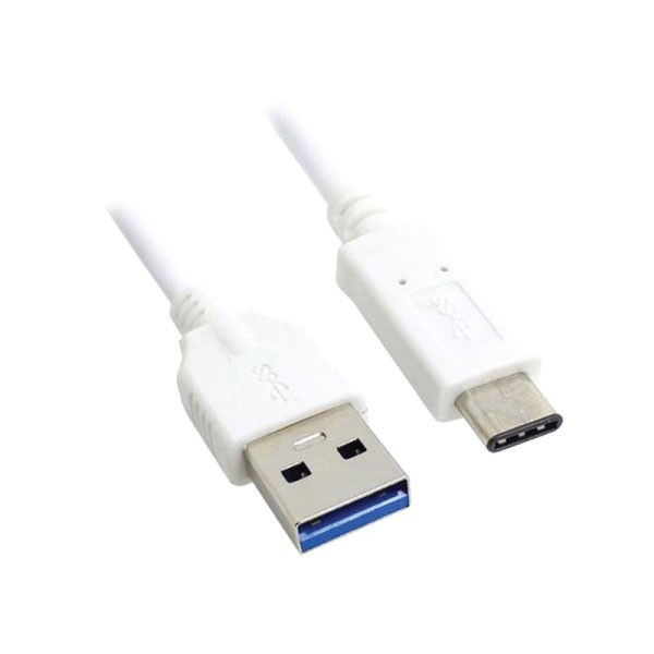 Kabl E-Green USB 3.0 A- USB 3.1 Tip C MM 1m -beli