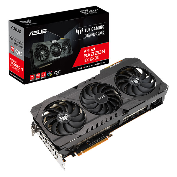 ASUS AMD Radeon RX RX6800 16GB 256bit TUF-RX6800-O16G-GAMING