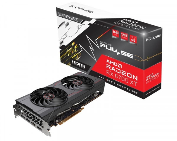 SAPPHIRE AMD Radeon RX 6700 XT 12GB 192bit PULSE RX 6700 XT 12GB (11306-02-20G)