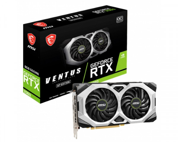 MSI nVidia GeForce RTX 2060 6GB 192bit RTX 2060 VENTUS GP OC