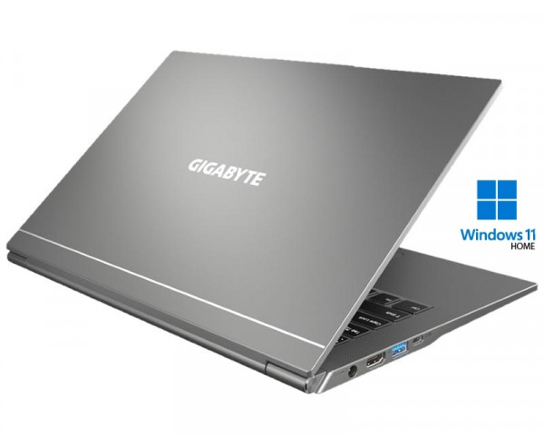 GIGABYTE U4 UD-70EE823SO 14'' FHD i7-1195G7 16GB 512GB SSD Intel Iris XE BL Win11Home sivi