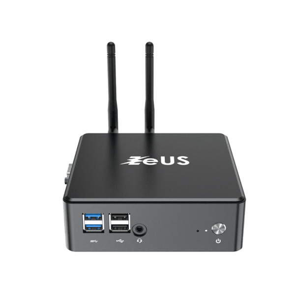 Mini PC Zeus MPI10  i5-10210U 4.20 GHz8GBm.2 256GBLANWiFiBTHDMIDPVGARS232USB C Win10 Pro