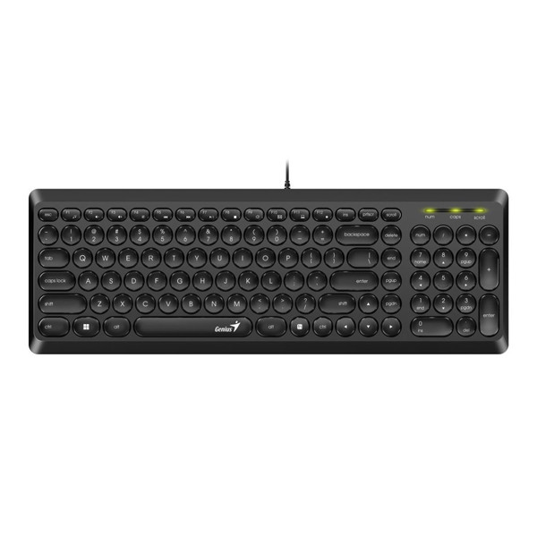 Tastatura Genius SlimStar Q200 USB YU black