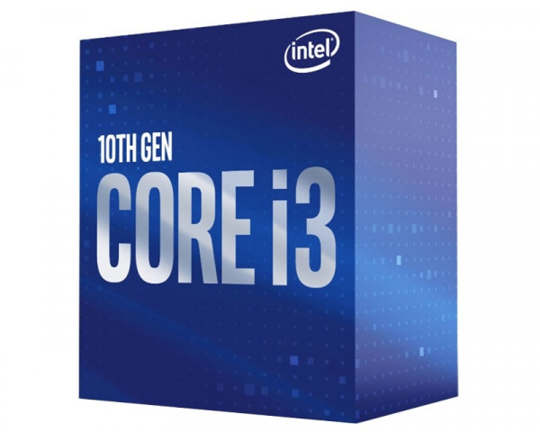 INTEL Core i3-10100 4 cores 3.6GHz (4.3GHz) Box