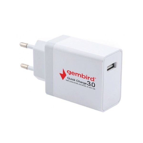 Punjač gembird USB-C QC3.0 NPA-AC36