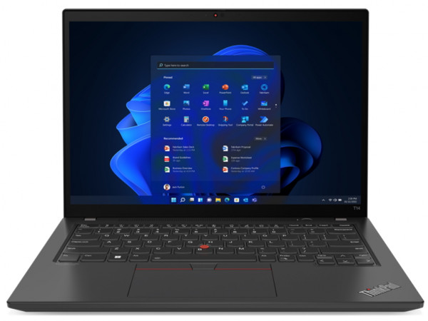 Laptop LENOVO ThinkPad T14 G3 Win11 Pro14''IPS WUXGAi7-1260P32GB1TB SSDMX550-2GBGLANSCRbackl' ( '21AH008LYA' ) 