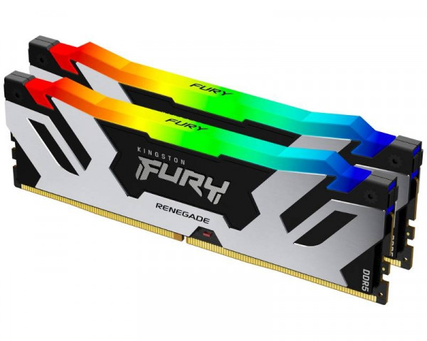 KINGSTON DIMM DDR5 32GB (2x16GB kit) 6400MTs KF564C32RSAK2-32 FURY Renegade RGB