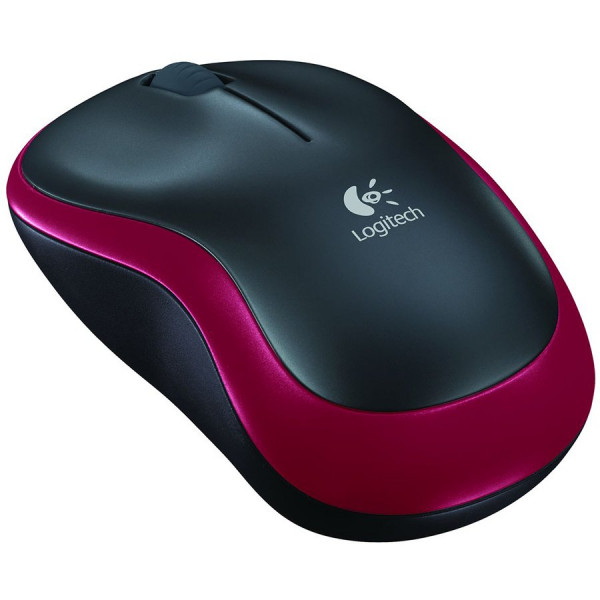 LOGITECH Wireless Mouse M185 - EER2 - RED ( 910-002240 ) 