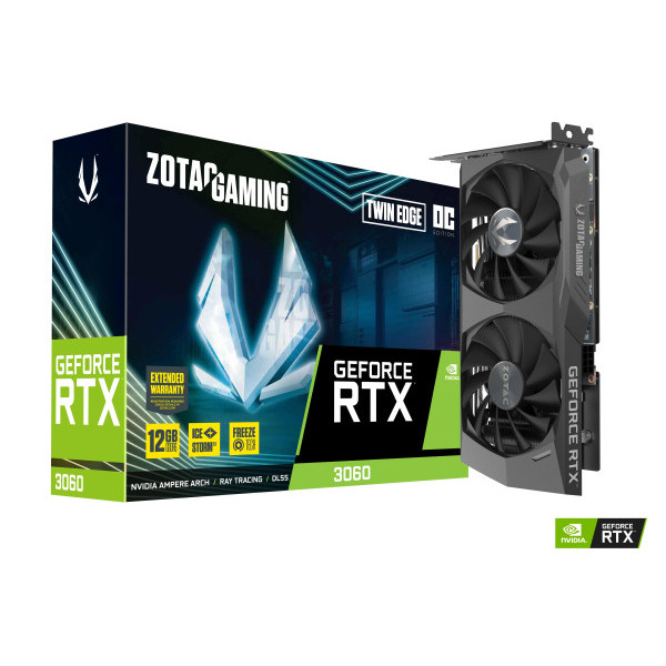 Grafička karta Zotac Gaming Geforce RTX 3060 Twin Edge 12GB 192 bit 3xDPHDMI